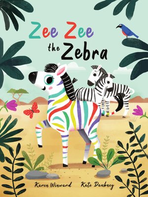 cover image of Zee Zee the Zebra